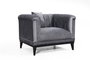 Atelier Del Sofa Trendy - Gris oscuro
